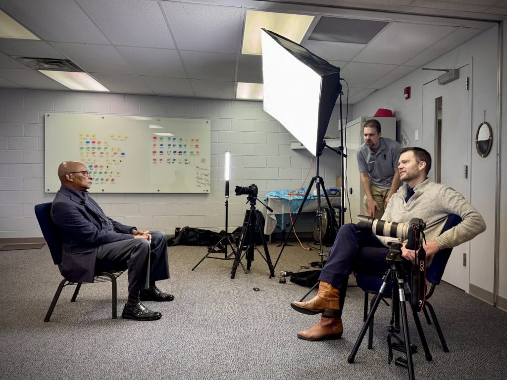 on interviewing Gerald Hayes, a Vietnam veteran stripped of his voting privileges unfairly at Faith Baptist Church of Knightdale.